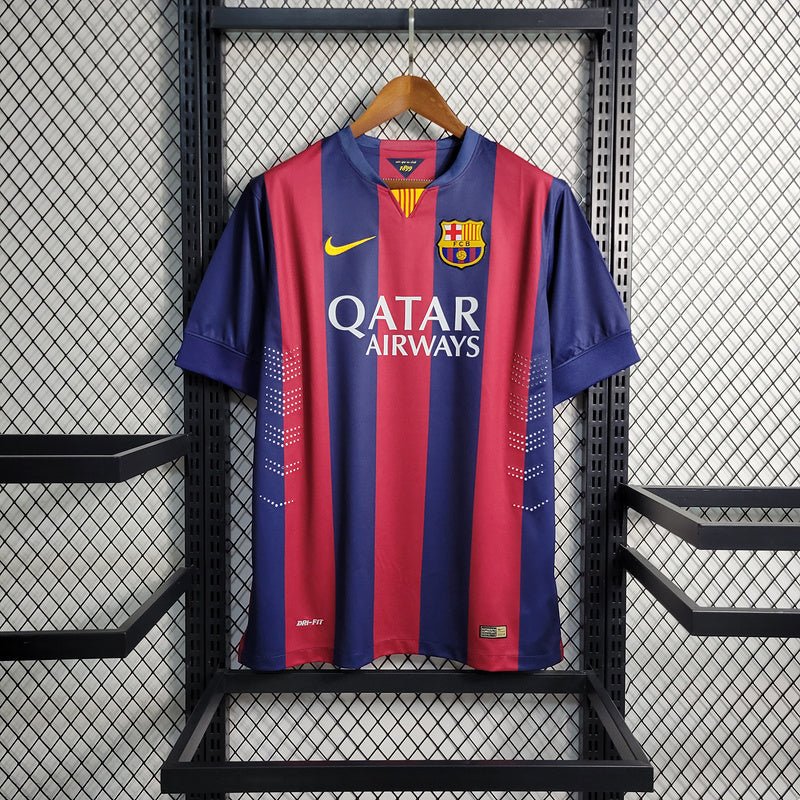 Camisa Barcelona Retrô 2015 Azul e Grená - Nike - DA Sports Oficial