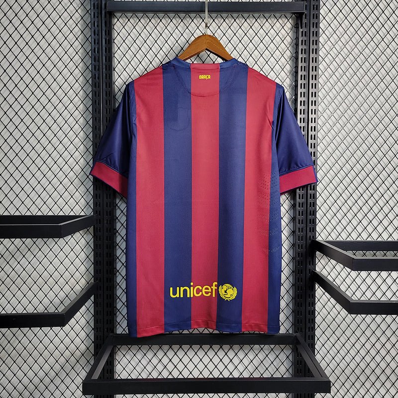 Camisa Barcelona Retrô 2015 Azul e Grená - Nike - DA Sports Oficial