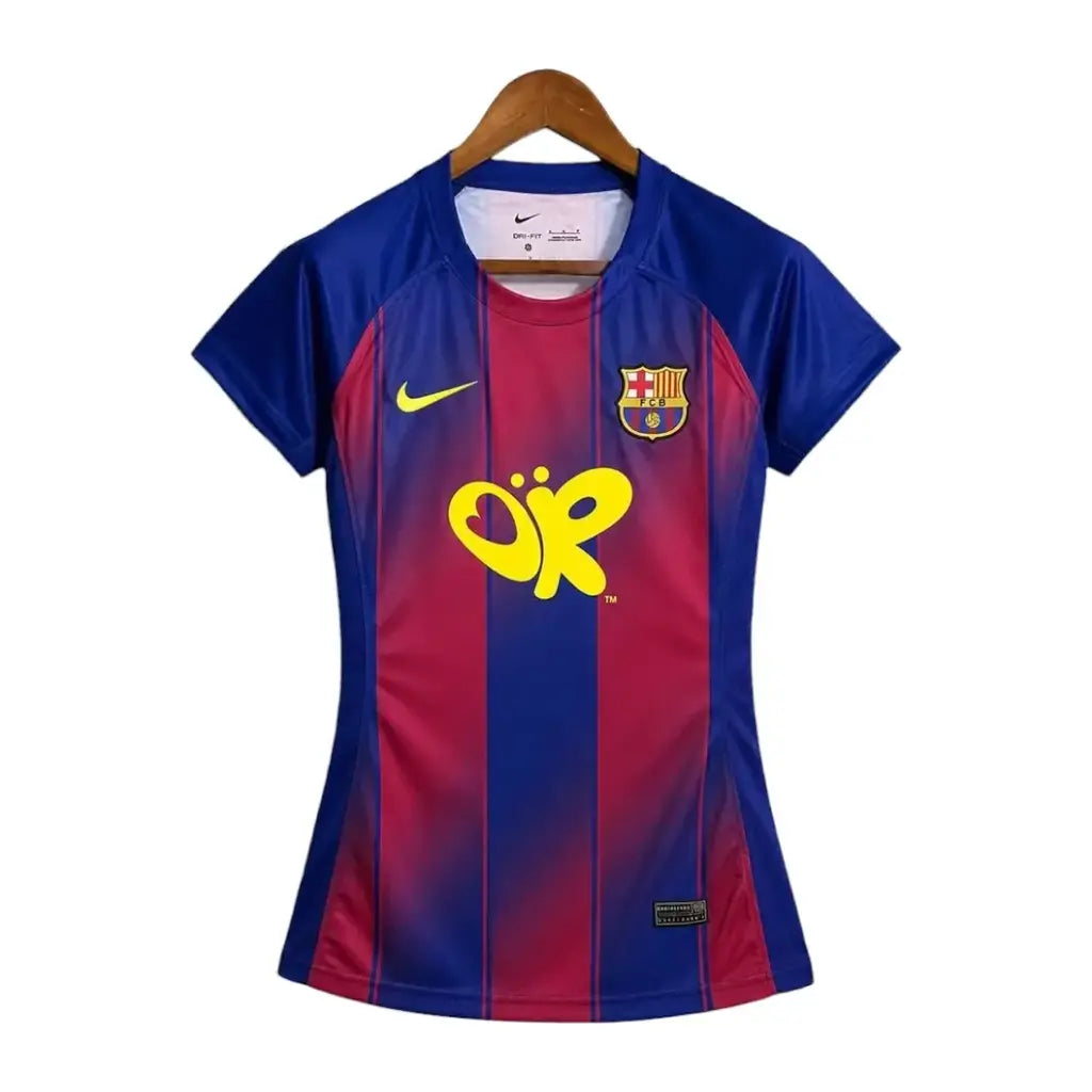 Camisa Barcelona x Olivia Rodrigo I 25/26 Nike Feminina Torcedor
