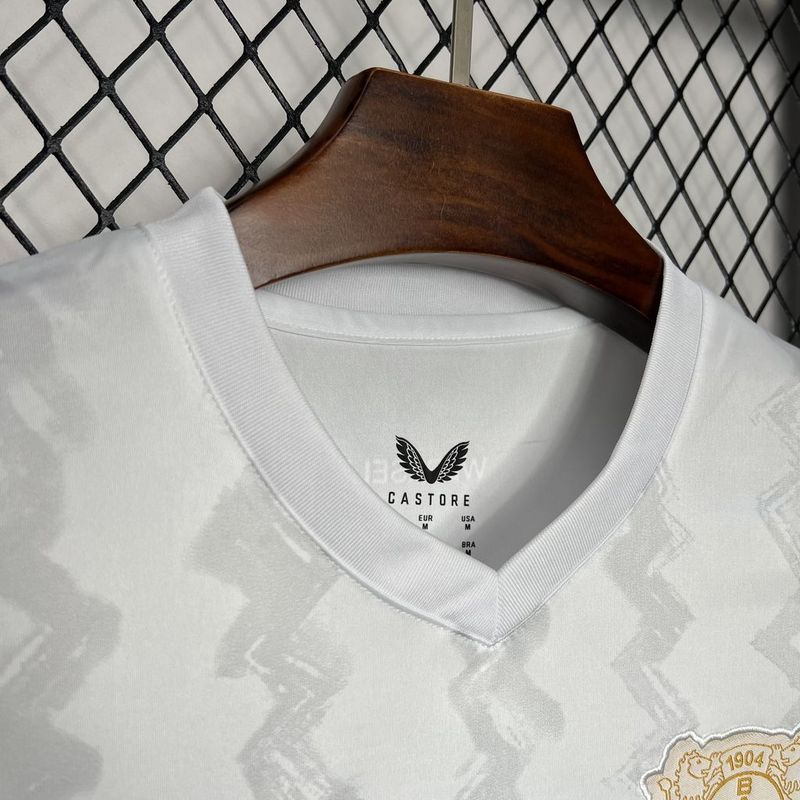 Camisa Bayer Leverkusen Away 24/25 - Branco - DA Sports Oficial