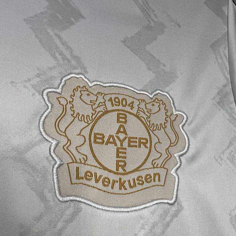 Camisa Bayer Leverkusen Away 24/25 - Branco - DA Sports Oficial