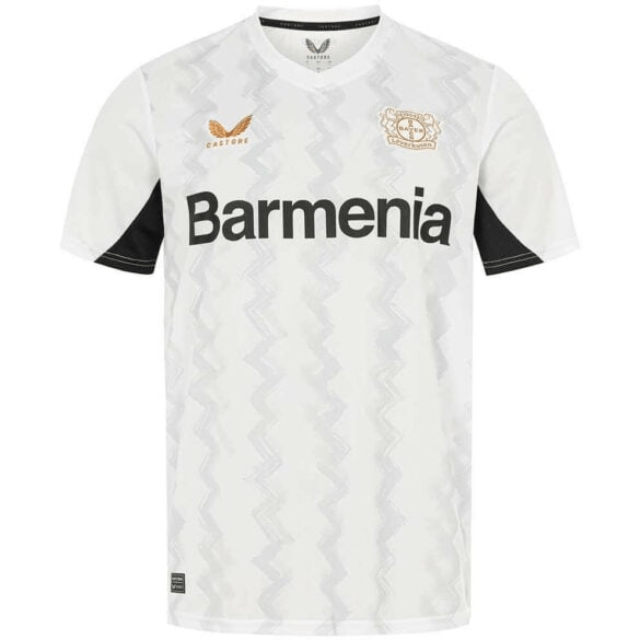 Camisa Bayer Leverkusen Away 24/25 - Branco - DA Sports Oficial