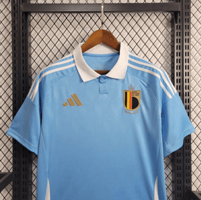 Camisa Bélgica Away 24/25 s/n° Torcedor Adidas Masculino - Azul celeste - DA Sports Oficial