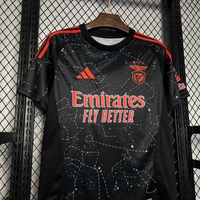Camisa Benfica II Adidas 24/25 Preta - DA Sports Oficial
