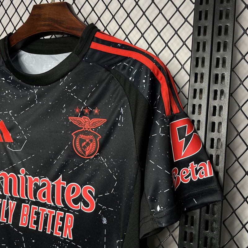 Camisa Benfica II Adidas 24/25 Preta - DA Sports Oficial