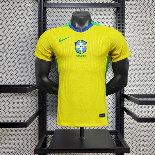 Camisa Brasil I 25/26 - Amarela - Nike - Masculino Jogador - DA Sports Oficial
