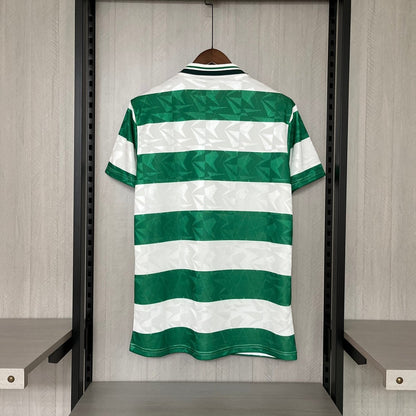 Camisa Celtic Retrô 1987/1989 Verde e Branca - Umbro - DA Sports Oficial