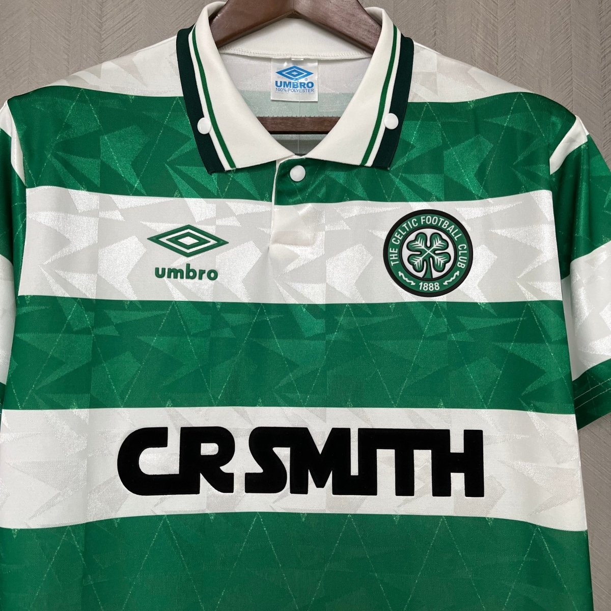 Camisa Celtic Retrô 1987/1989 Verde e Branca - Umbro - DA Sports Oficial