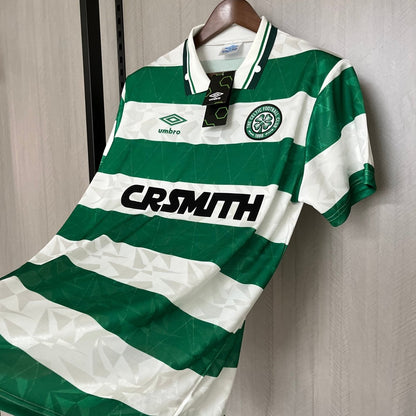 Camisa Celtic Retrô 1987/1989 Verde e Branca - Umbro - DA Sports Oficial