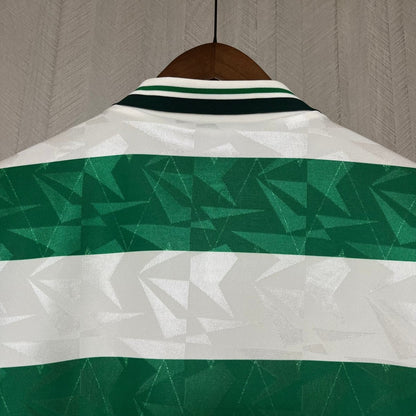 Camisa Celtic Retrô 1987/1989 Verde e Branca - Umbro - DA Sports Oficial