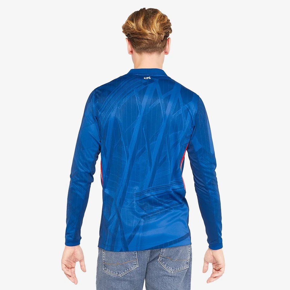 Camisa Chelsea I 2025/26 Nike Manga Longa Torcedor - DA Sports Oficial