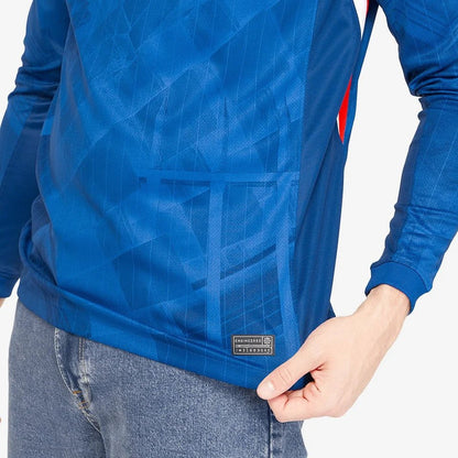 Camisa Chelsea I 2025/26 Nike Manga Longa Torcedor - DA Sports Oficial