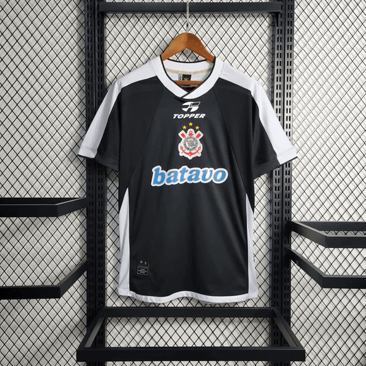 Camisa Corinthians 2000 Retrô Preta - DA Sports Oficial
