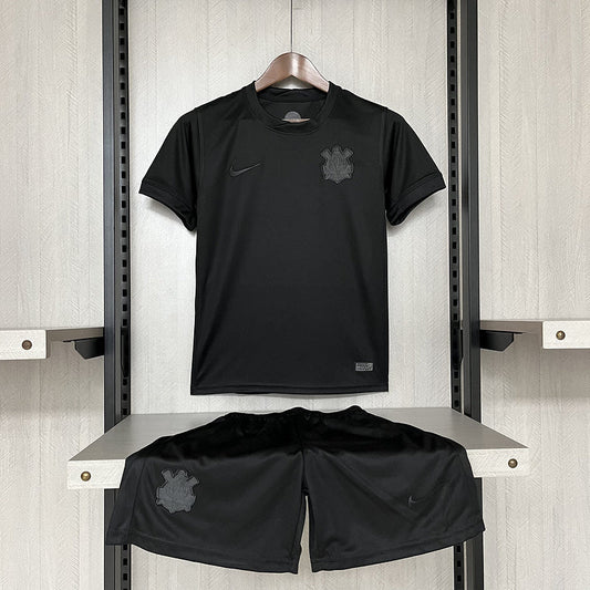 Camisa Corinthians Infantil II 24/25 s/n° Torcedor Nike - Preto - DA Sports Oficial
