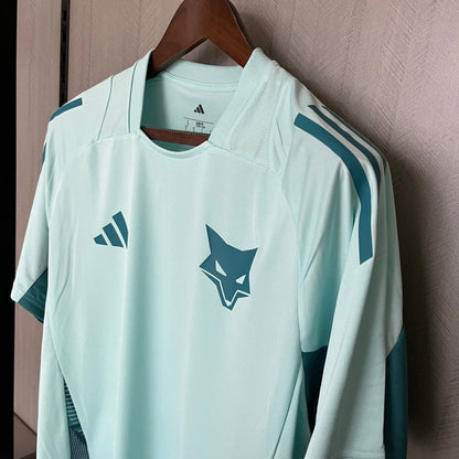 Camisa Cruzeiro 25/26 Treino Adidas Masculina - Azul Turquesa - DA Sports Oficial