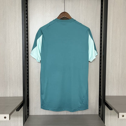 Camisa Cruzeiro 25/26 Treino Adidas Masculina - Azul Turquesa+Branco - DA Sports Oficial