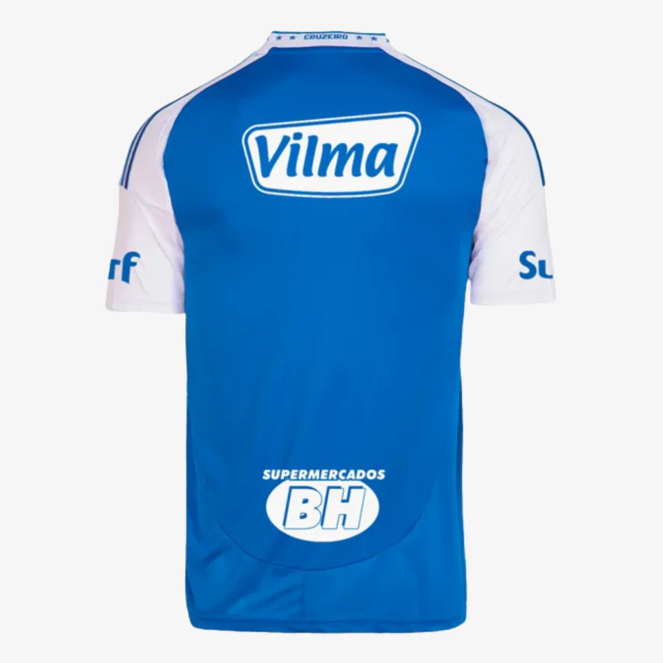 Camisa Cruzeiro I 2025/26 Adidas (Com Patrocínios) - DA Sports Oficial
