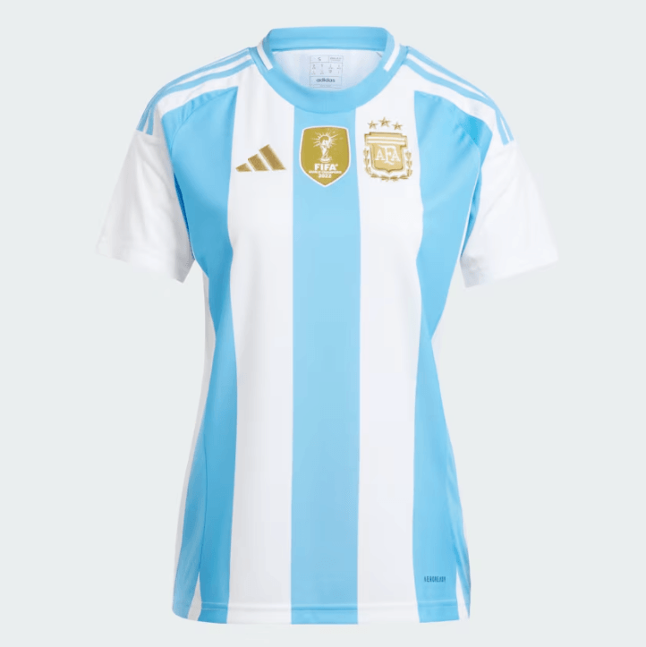 Camisa da Argentina 1 2024/25 - Adidas (Feminina) - DA Sports Oficial