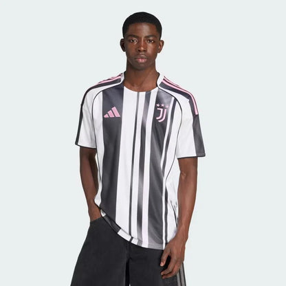 Camisa da Juventus Home 2025 - Preta e Branca - DA Sports Oficial