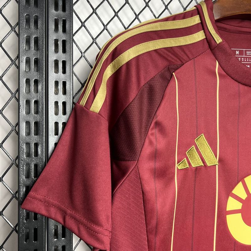 Camisa da Roma Home 24/25 Vermelha - DA Sports Oficial