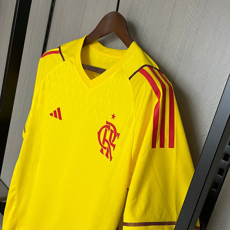 Camisa de Goleiro Flamengo 24/25 - Amarela - DA Sports Oficial
