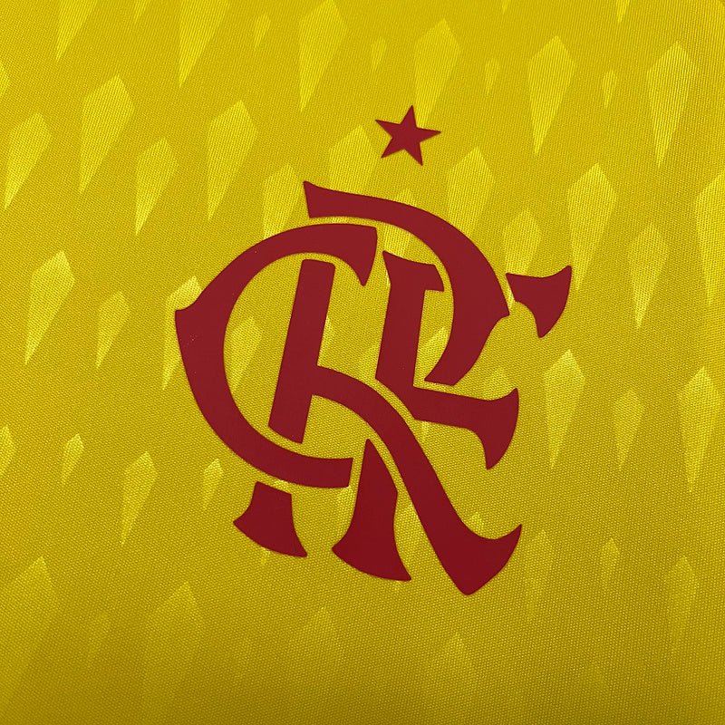 Camisa de Goleiro Flamengo 24/25 - Amarela - DA Sports Oficial