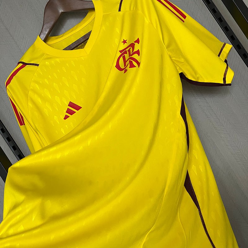 Camisa de Goleiro Flamengo 24/25 - Amarela - DA Sports Oficial