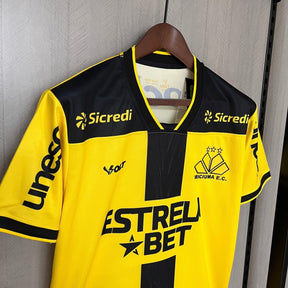 Camisa do Criciuma 2025 Preta e amarela - DA Sports Oficial