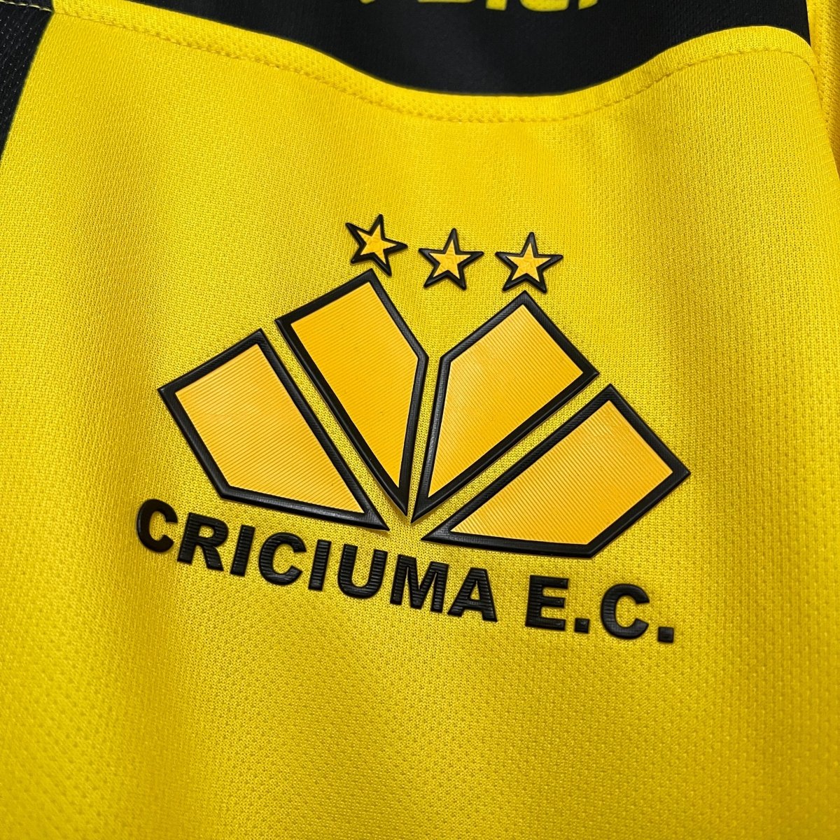 Camisa do Criciuma 2025 Preta e amarela - DA Sports Oficial
