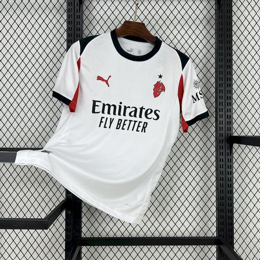 Camisa do Milan Away 2025 Branca - DA Sports Oficial