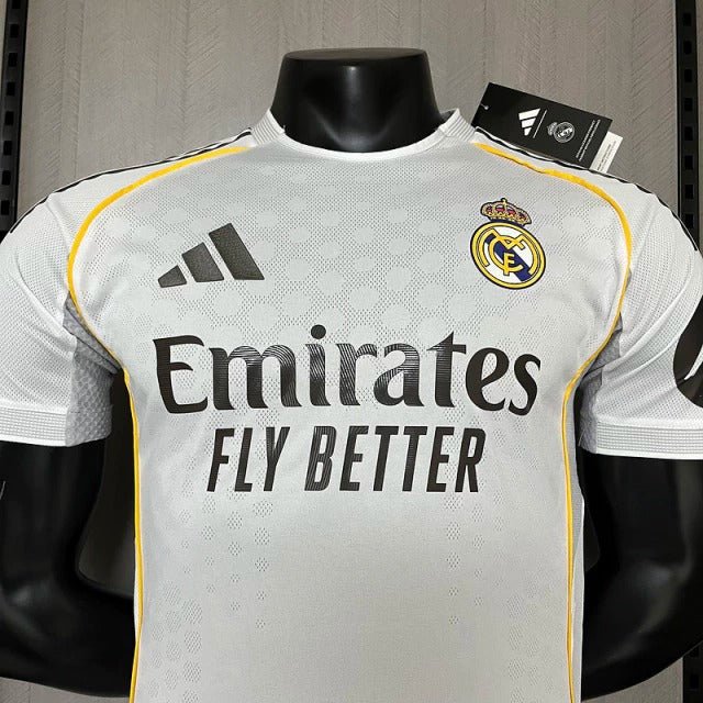 Camisa do Real Madrid 25/26 Branca Jogador - DA Sports Oficial