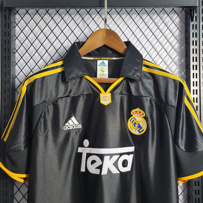 Camisa do Real Madrid - Adidas 1998/1999 Preta - DA Sports Oficial
