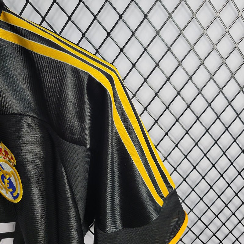 Camisa do Real Madrid - Adidas 1998/1999 Preta - DA Sports Oficial