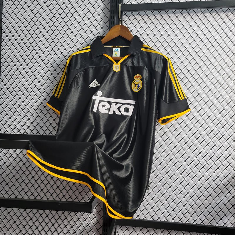 Camisa do Real Madrid - Adidas 1998/1999 Preta - DA Sports Oficial