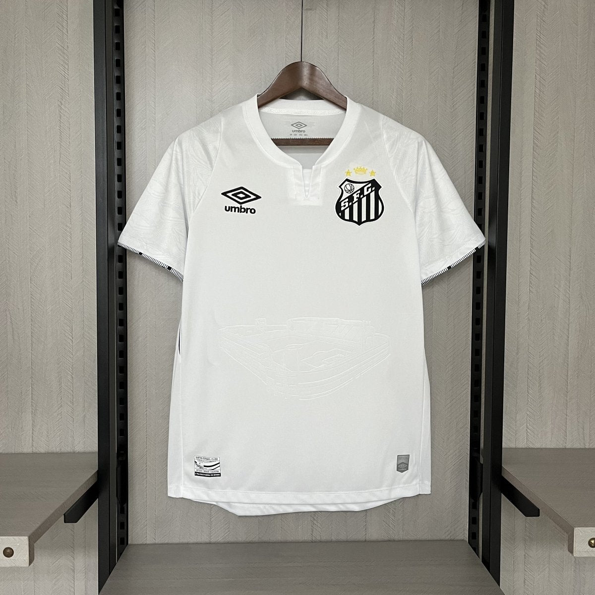 Camisa do Santos 24/25 Branca (Neymar JR 10 Incluso) - DA Sports Oficial