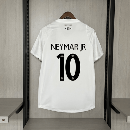 Camisa do Santos 24/25 Branca (Neymar JR 10 Incluso) - DA Sports Oficial
