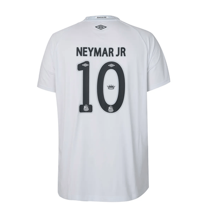 Camisa do Santos I 25/26 Torcedor Branca (NEYMAR JR 10 Incluso) - DA Sports Oficial