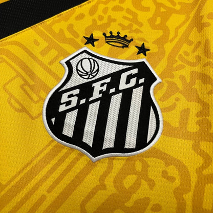 Camisa do Santos III 24/25 Amarela e preta - DA Sports Oficial