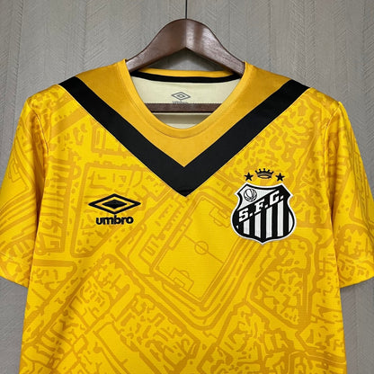 Camisa do Santos III 24/25 Amarela e preta - DA Sports Oficial