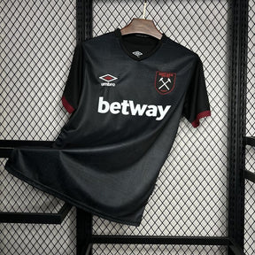 Camisa do West Ham Third 24/25 - Preta - DA Sports Oficial