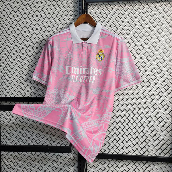 Camisa Edição Especial Real Madrid 23/24 Dragão rosa – DA Sports