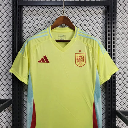 Camisa Espanha Away 24/25 s/n° Torcedor Adidas Masculino - Amarelo - DA Sports Oficial