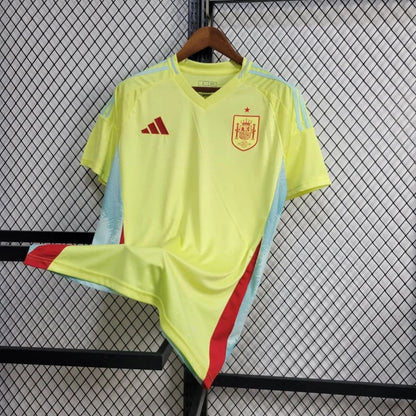 Camisa Espanha Away 24/25 s/n° Torcedor Adidas Masculino - Amarelo - DA Sports Oficial