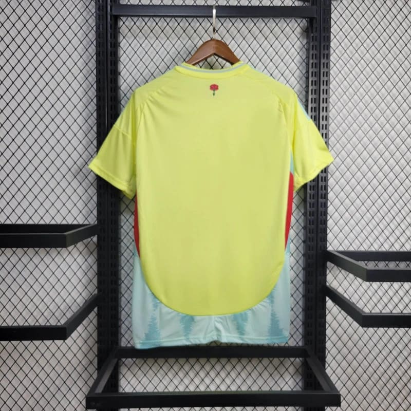 Camisa Espanha Away 24/25 s/n° Torcedor Adidas Masculino - Amarelo - DA Sports Oficial