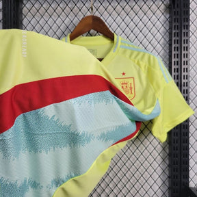 Camisa Espanha Away 24/25 s/n° Torcedor Adidas Masculino - Amarelo - DA Sports Oficial