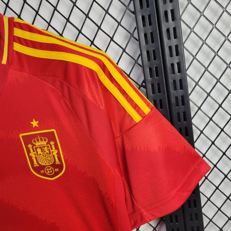 Camisa Espanha Home 24/25 s/n° Torcedor Adidas Masculino - Vermelho - DA Sports Oficial