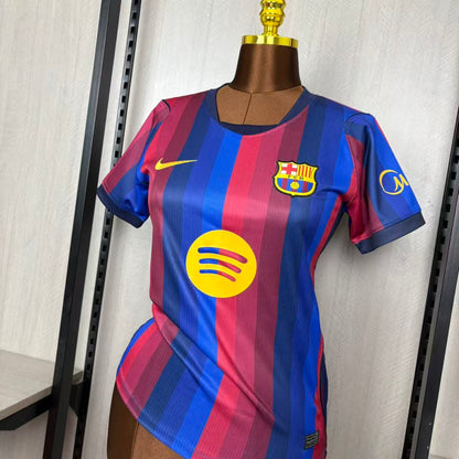 Camisa Feminina do Barcelona Home 2026/27 Torcedor