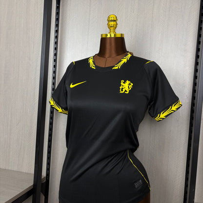 Camisa Feminina do Chelsea Away 2026/27 Torcedor