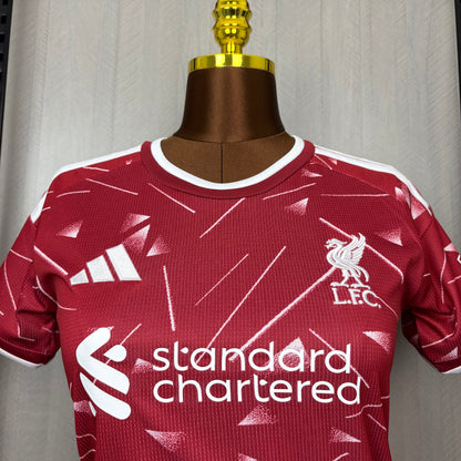 Camisa Feminina do Liverpool Home 2026/27 Torcedor