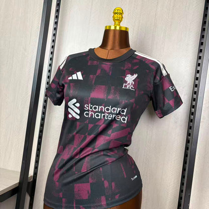 Camisa Feminina do Liverpool Third 2026/27 Torcedor